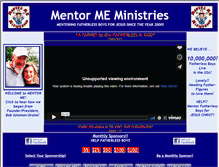 Tablet Screenshot of mentorme.org